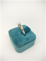 Anello Polello Donna in Platino Diamante 0.30 Ct G3370RP2 - G3370RP2